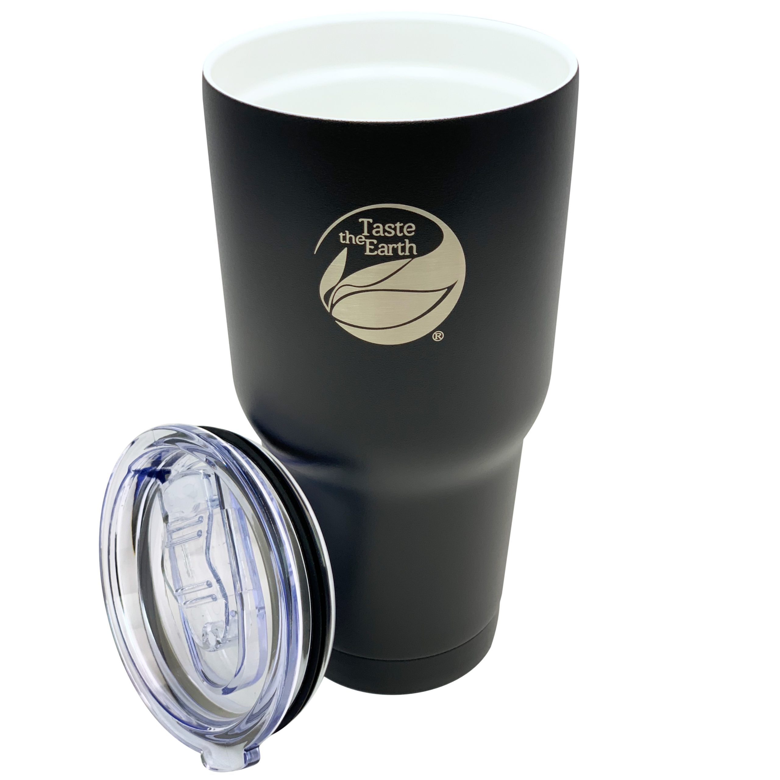 TKC Ceramic Coffee Mug with Lid, Reusable Ceramic Travel Mug 16 OZ Open Box